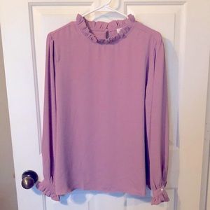 Light Rose Flirty Blouse